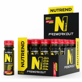 Nutrend N1 Pre-Workout Booster Shot (20x60ml Cherry Crush)