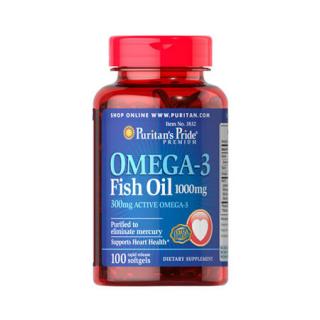 OMEGA-3 FISH OIL 1000mg (300 mg Active Omega-3)