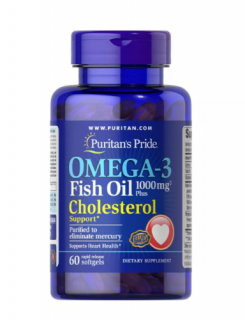 Omega-3 Fish Oil 1000mg plus Cholesterol Support