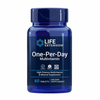 One-Per-Day Multivitamin (60 tabletta) - Hatóanyagok napi egy tablettában