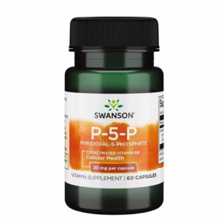 P-5-P 20 mg (60 kapszula) -Pyridoxal-5-Phosphate Aktív B-6 Formula