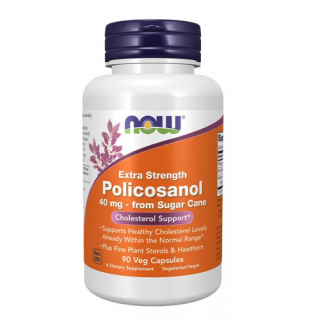 Policosanol, Extra Strength 40 mg (90 veg kapszula) - Extra Erős Polikozanol
