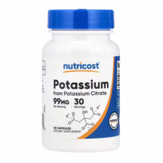 Potassium Citrate 99 mg (30 kapszula) - Kálium-Citrát
