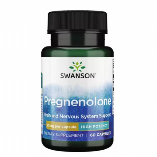 Pregnenolone 25 mg (60 kapszula) - Agy és idegrendszer támogatás