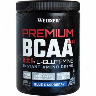 Premium BCAA 8:1:1+Glutamine Zero (blue raspberry 500 gr)