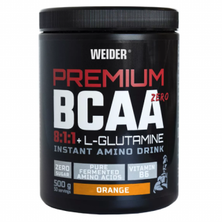 Premium BCAA 8:1:1+Glutamine Zero (orange 500 gr)