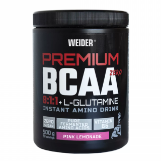Premium BCAA 8:1:1+Glutamine Zero (Pink Lemonade 500 gr)