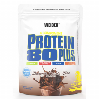 Protein 80 Plus  (csokis-brownie 500 gr) - Tejsavó Fehérje