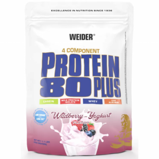 Protein 80 Plus (erdeigyümölcs-joghurt 500 gr) - Tejsavó Fehérje