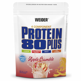 Protein 80 Plus ( morzsolt almás pite 500 gr) - Tejsavó Fehérje