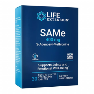 SAMe 400 mg (S-Adenosyl-Methionine 30 veg tabletta)