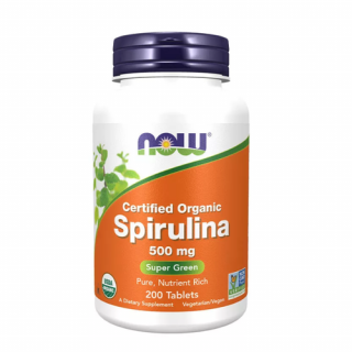 Spirulina 500 mg  Organic (200 tabletta) - Alga