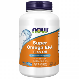 Super Omega EPA, Double Strength (120 lágykapszula) - EPA Koncentrált