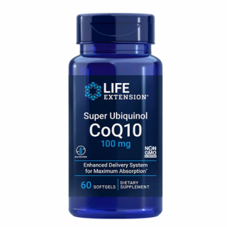 Super Ubiquinol 100 mg CoQ10 (60 lágykapszula) - Fokozott Mitokondriális Támogatás