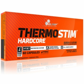 Thermostim Hardcore Mega Caps (60 kapszula) - Zsírégető