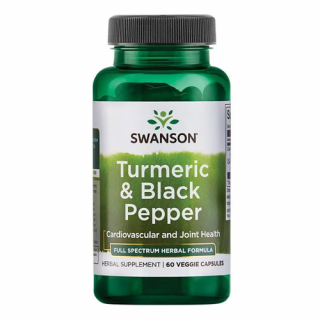 Turmenic  Black Pepper (60 kapszula) - Kurkuma  Fekete Bors