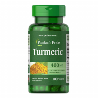 Turmeric 400 mg (100 kapszula) - Kurkuma