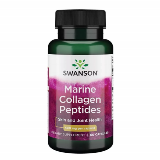 Type I Hydrolyzed Marine Collagen Peptides 400 mg (60 kapszula) - Hidrolizált Tengeri Kollagén Peptidek