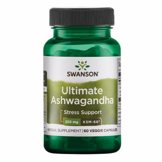 Ultimate Ashwagandha - KSM-66® 250 mg (60 veggie kapszula)