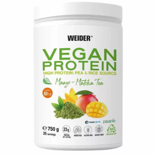 Vegan Protein (mangó-matcha tea 750 gr) - Vegán Növényi fehérjepor