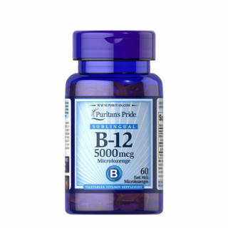 Vitamin B-12 5000 mcg (60 szopogató tabletta)