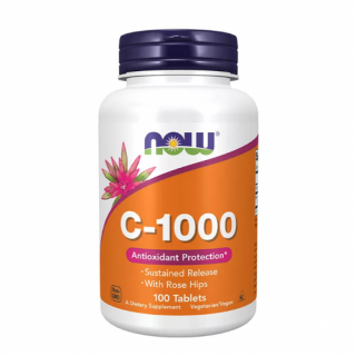 Vitamin C-1000 with Rose Hips, Sustained Release (100 tabletta)