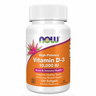 Vitamin D-3 10.000 IU (120 lágykapszula)