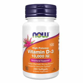 Vitamin D-3 10,000 IU (240 lágykapszula)