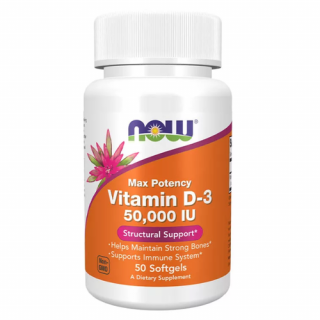 Vitamin D-3 50,000 IU (50 lágykapszula)