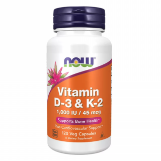 Vitamin D-3  K-2 (120 veg kapszula) - Menakinon-4 (MK-4, K vitamin)