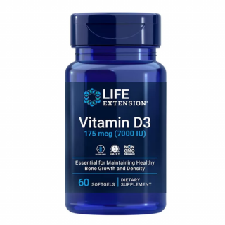 Vitamin D3 175 mcg (7000 IU) (60 lágykapszula)