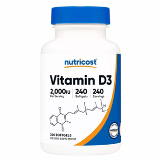 Vitamin D3 2.000 IU (240 lágykapszula)