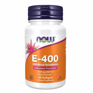 Vitamin E-400 With Mixed Tocopherols (50 lágykapszula) - E-400 Vitamin kapszula Tokoferolokkal