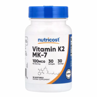 Vitamin K-2 MK-7 (30 lágykapszula)