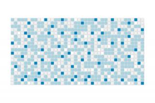 3D PVC falpanel Mosaic Blue - kék mozaik