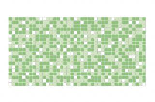 3D PVC falpanel Mosaic Green - zöld mozaik