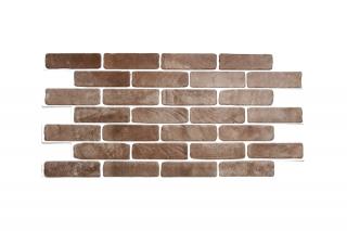 3D PVC falpanel Old Brick - régi tégla