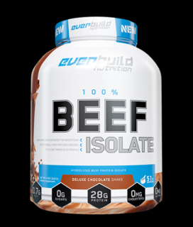 100% Beef Isolate 1816g Vanilla EverBuild Nutrition