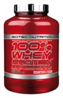 100% Whey Protein Professional 2350g eper fehércsoki Scitec Nutrition