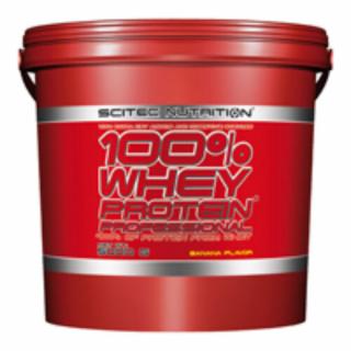 100% Whey Protein Professional 5000g citrom-sajttorta Scitec Nutrition