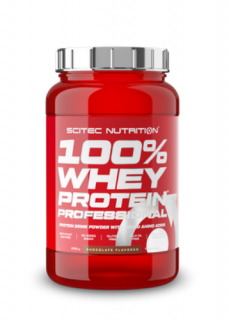 100% Whey Protein Professional 920g eper fehércsoki Scitec Nutrition