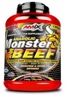 Anabolic Monster BEEF 90% Protein 2200g Forest Fruit AMIX Nutrition