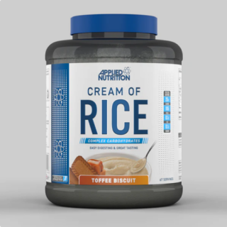 Cream of Rice 2000g toffee biscuit Applied Nutrition