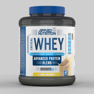 Critical Whey Protein 2000g banana milkshake Applied Nutrition