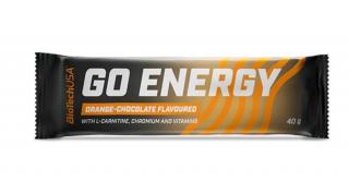 Go Energy 40 g étcsokoládé-narancs BioTechUSA