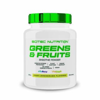 Greens  Fruits 600g körte-citromfű Scitec Nutrition