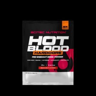 Hot Blood Hardcore 25g vörös gyümölcsök Scitec Nutrition