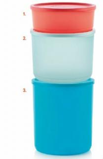 Hűs Kerek edény 3,3 L sötét türkiz Tupperware