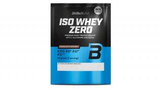 Iso Whey Zero 25 g csokoládé-toffee BioTechUSA