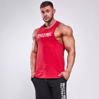 JUDE férfi ujjatlan póló piros L Scitec Nutrition